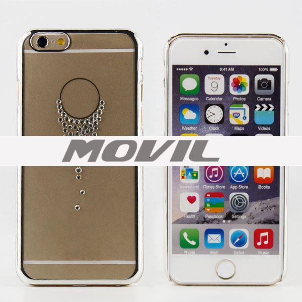 NP-2090 PC funda chapada para Apple iPhone 6-0